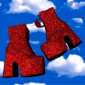 *LaModa Spotlight Chunky Platform Ankle Boots*